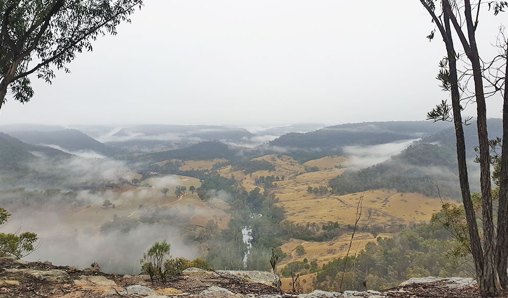 A view of Guula Ngurra National Park and Wingecarribee River that are jointly managed under the Gungungurra Aboriginal joint management program. Credit: Yvonne Kaiser / DCCEEW &copy; DCCEEW.