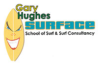 Gary Hughes Surface School of Surf logo. Image © Gary Hughes Surface School of Surf