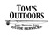 Tom’s Outdoors Guide Services logo. Photo &copy; Tom’s Outdoors