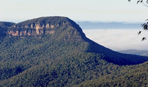Korowal Knife Edge on Mount Solitary, Blue Mountains National Park. Photo: Steve Alton © OEH