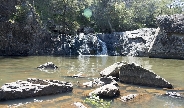 Middle Horton Falls, Horton Falls National Park. Photo: Leah Pippos © DPE