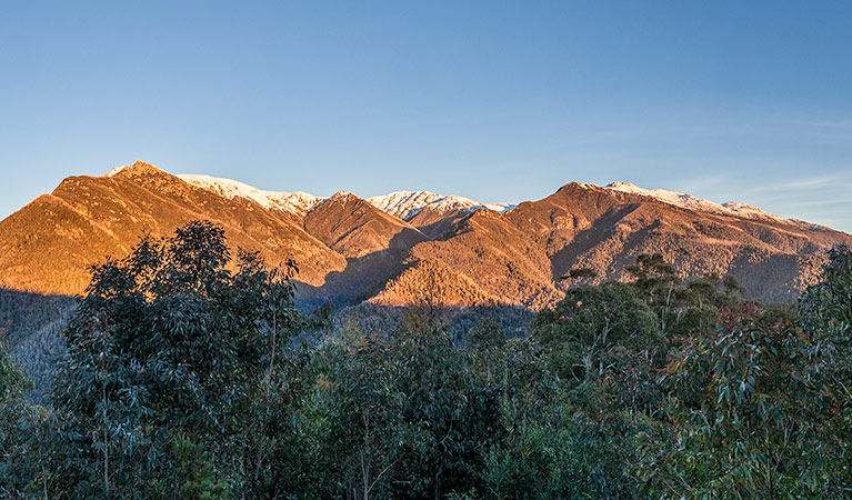 Olsens lookout, Kosciuszko National Park. Photo: Murray Vanderveer © OEH