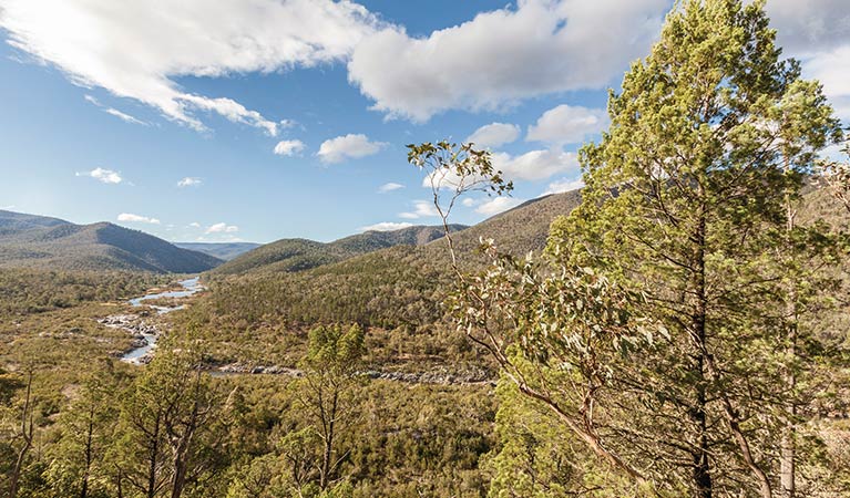 Lower Snowy River valley, Kosciuszko National Park. Image: Murray Vanderveer/DPIE