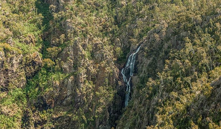 Landers Falls lookout, Kosciuszko National Park. Photo: Murray Vanderveer © OEH