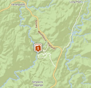 Map of Jersey Cave, Yarrangobilly Caves, Kosciuszko National Park. Image: OEH