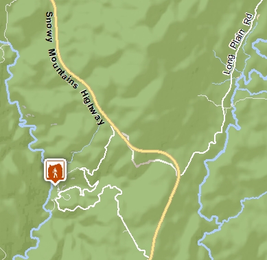 Map of North Glory cave in the Yarrangobilly area of Kosciuszko National Park