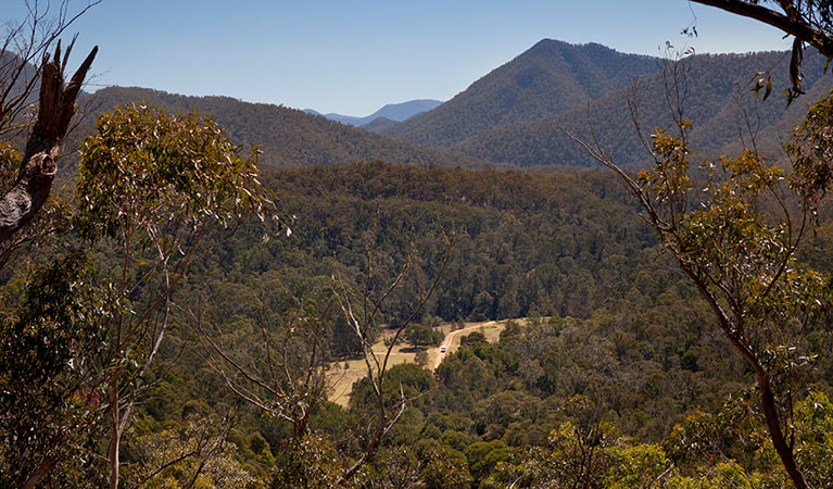 Looking across the valley, Deua National Park. Photo: Lucas Boyd