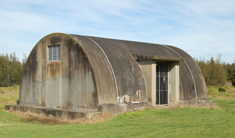World War II Radar Station, Hunter Wetlands National Park. Photo: Susan Davis