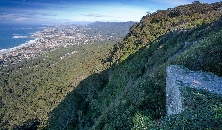Sublime Point lookout, Illawarra Escarpment State Conservation Area. Photo: Nick Cubbin
