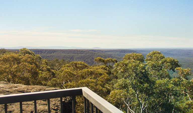 Jerrawangala Lookout, Jerrawangala National Park. Photo: R Phelps