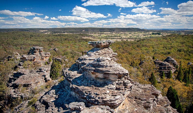 Castle Rocks walk, Munghorn Gap Nature Reserve. Photo: Nick Cubbin