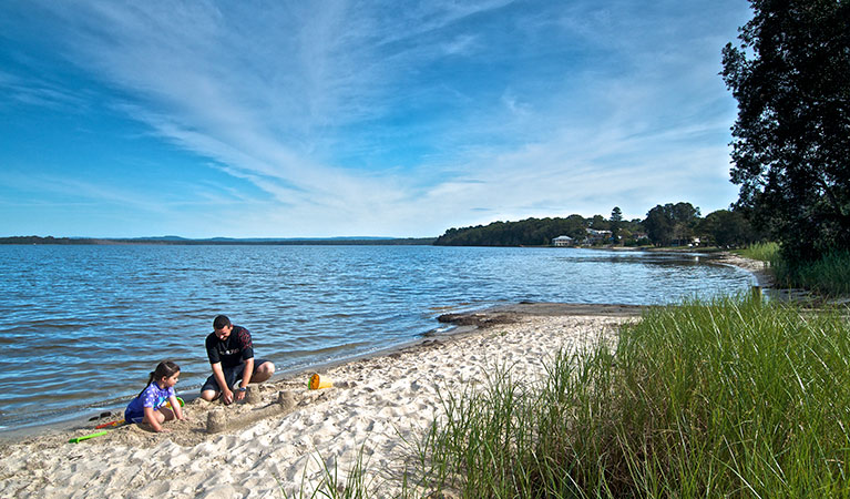 Elizabeth Bay picnic area, Munmorah State Conservation Area. Photo: John Spencer