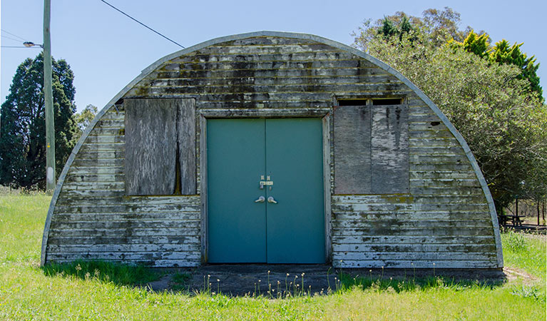 Army relics, Scheyville National Park. Photo: John Spencer